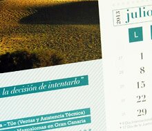 Calendario 2013 para Ferro Spain
